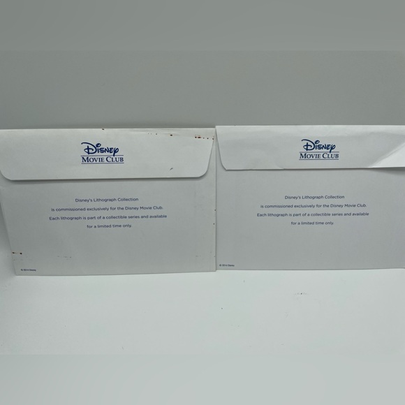 Disney Lithographs Limited Edition Beauty & the Beast And Sleeping Beauty - Picture 3 of 5